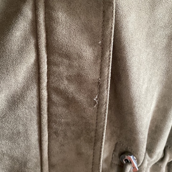 Zara green jacket in size 8 - Picture 4 of 6